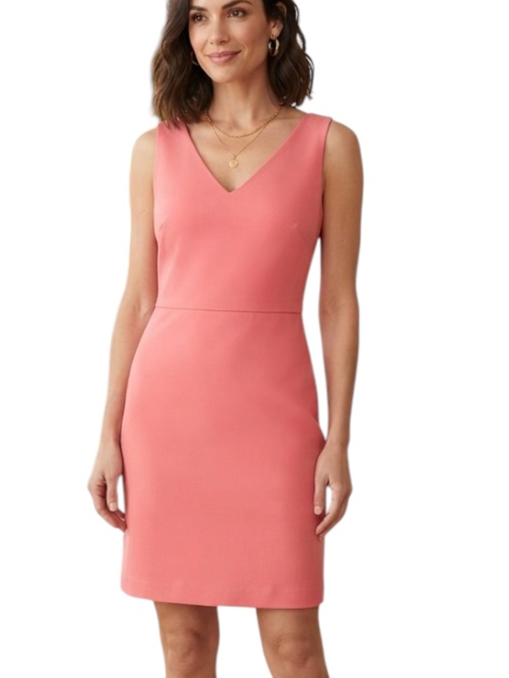 LOFT pink dress in excellent condition like new size 2